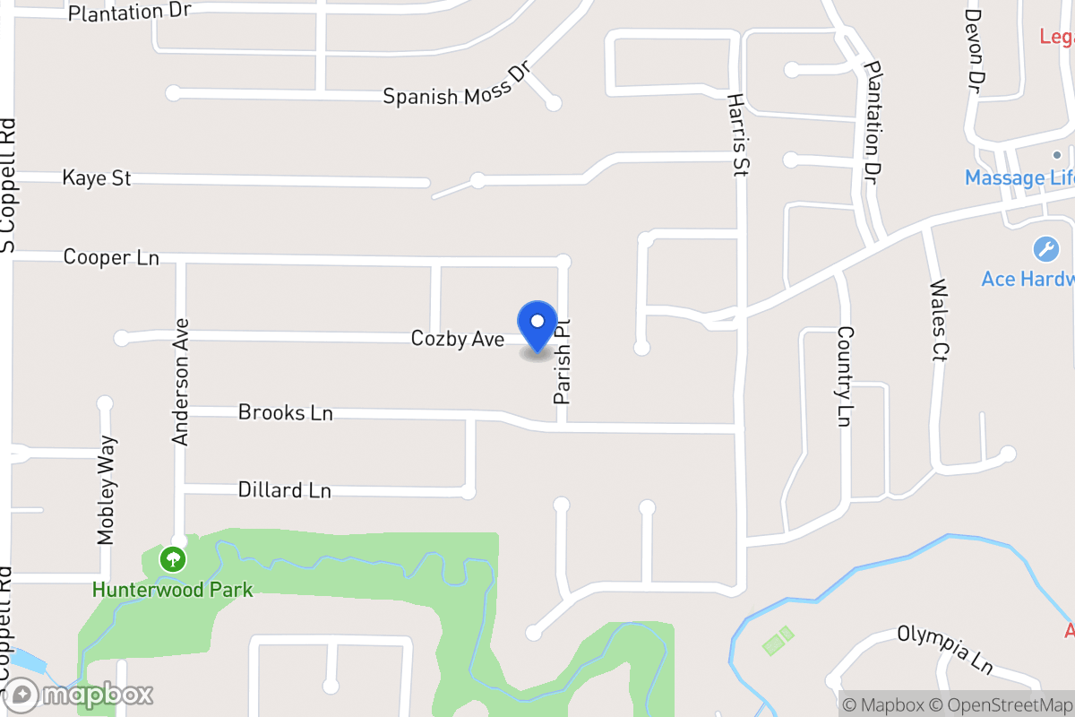 Map of 519 Parish Pl