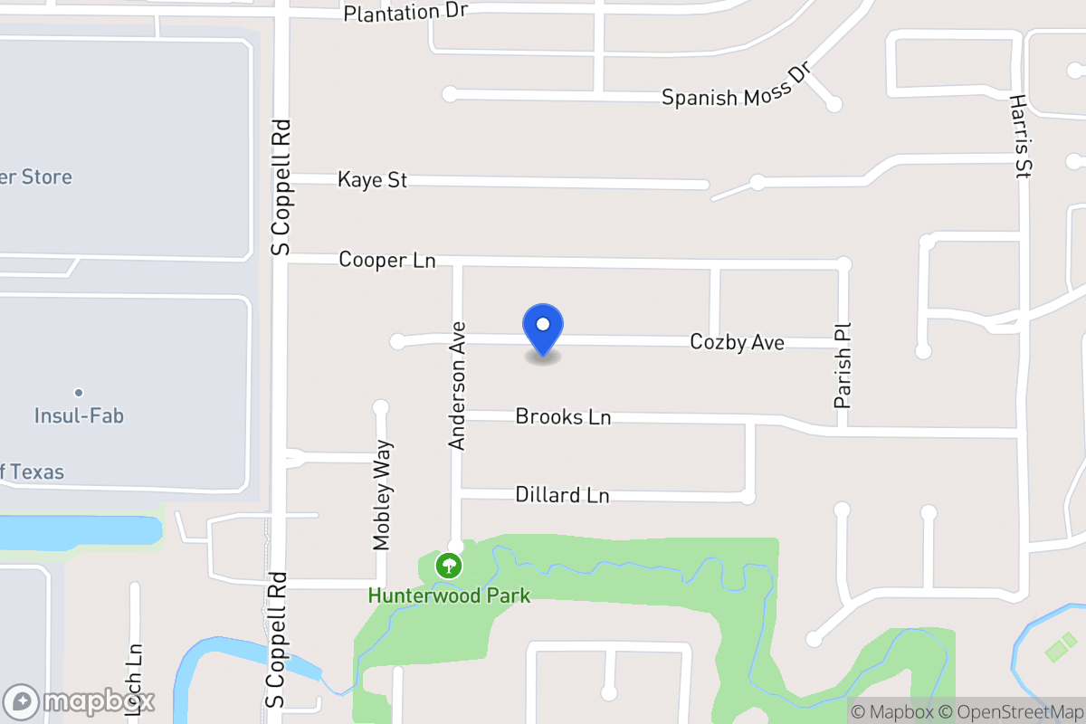 Map of 437 Cozby Ave