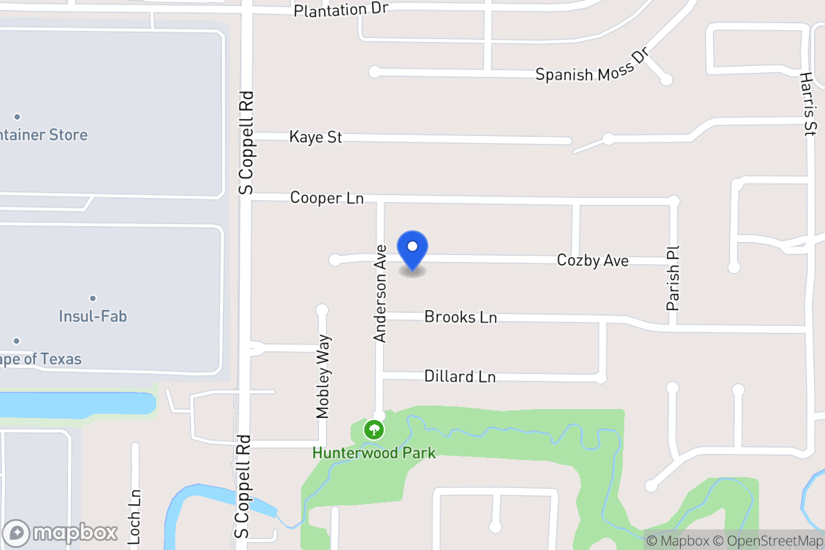 Map of 445 Cozby Ave