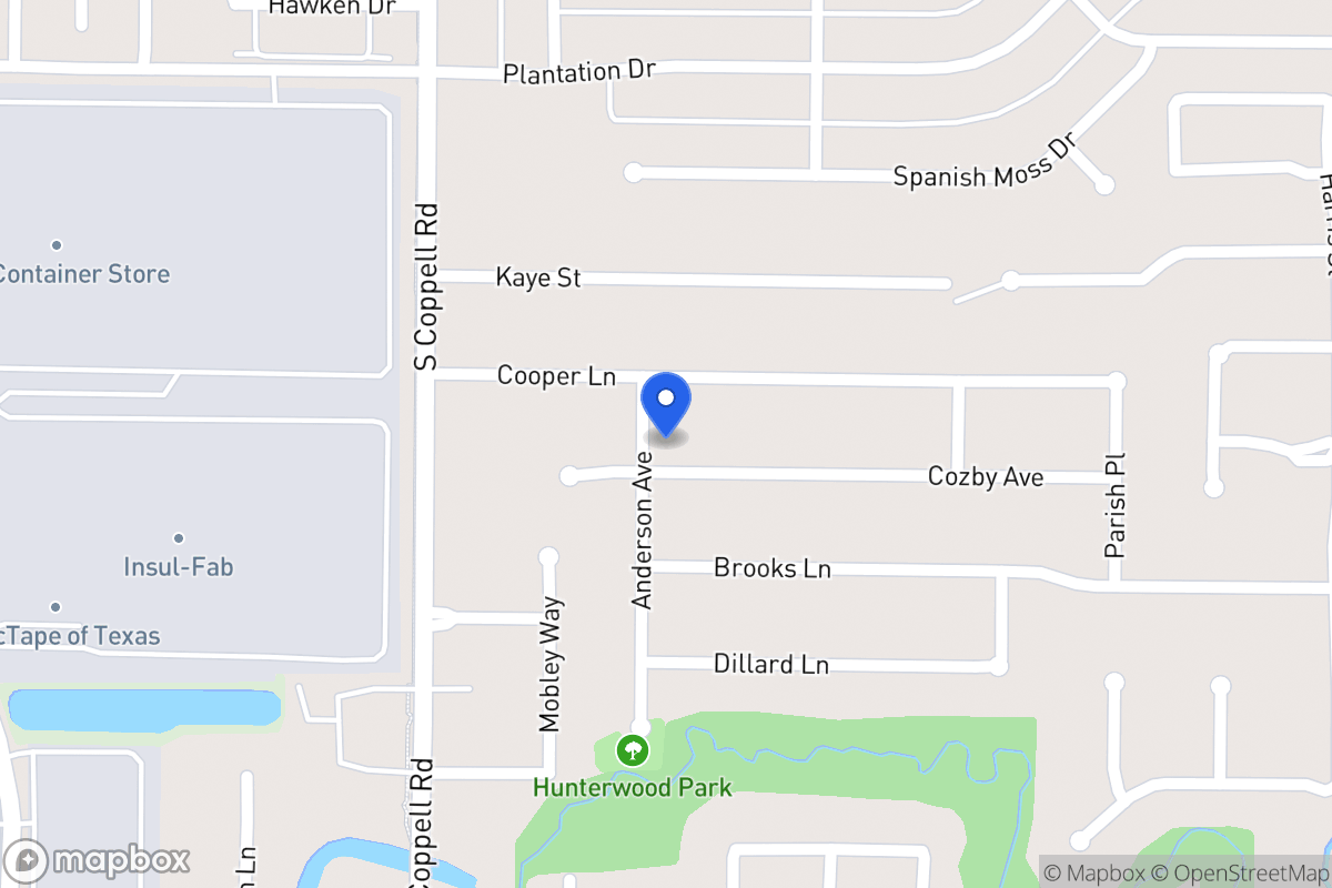 Map of 448 Cozby Ave