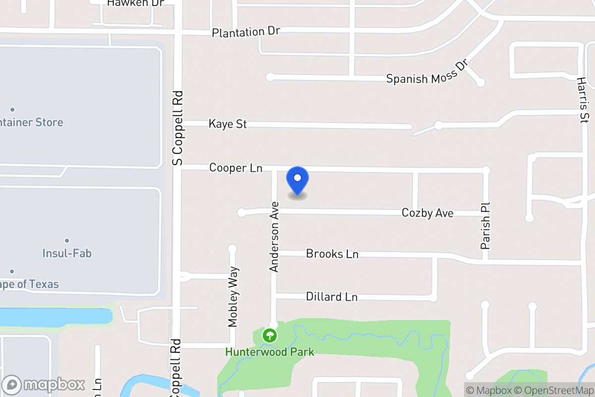 Map of 444 Cozby Ave