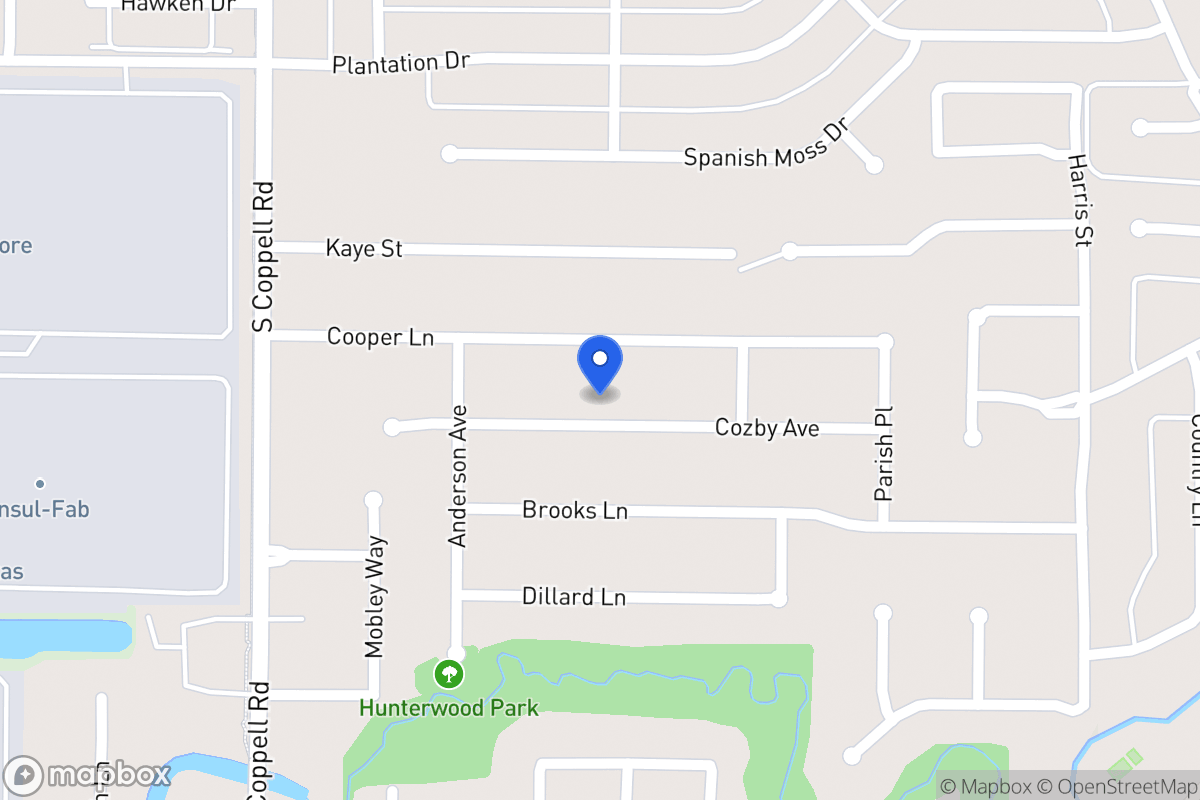 Map of 428 Cozby Ave