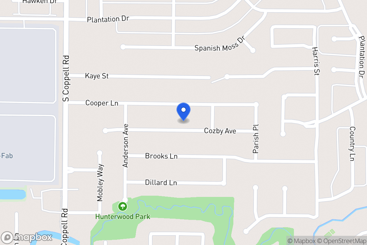 Map of 420 Cozby Ave