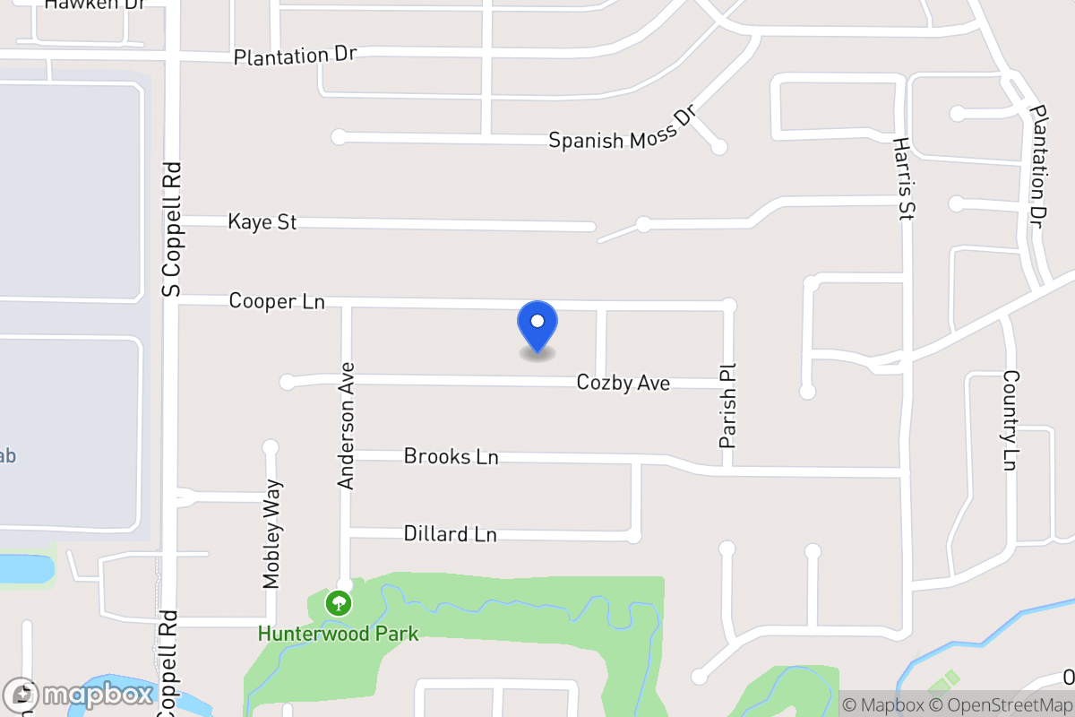 Map of 416 Cozby Ave