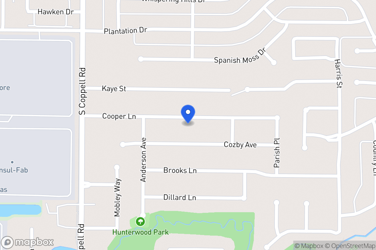 Map of 433 Cooper Ln
