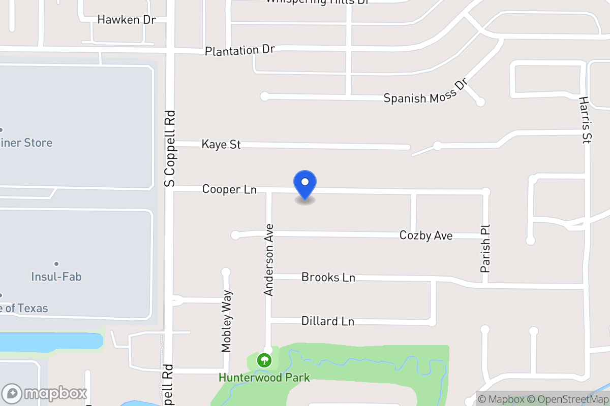Map of 445 Cooper Ln