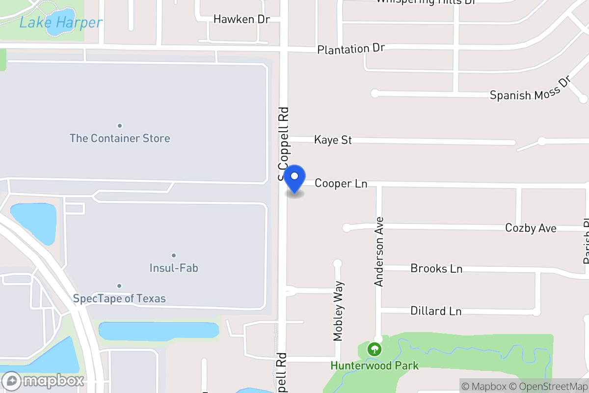 Map of 535 Cooper Ln