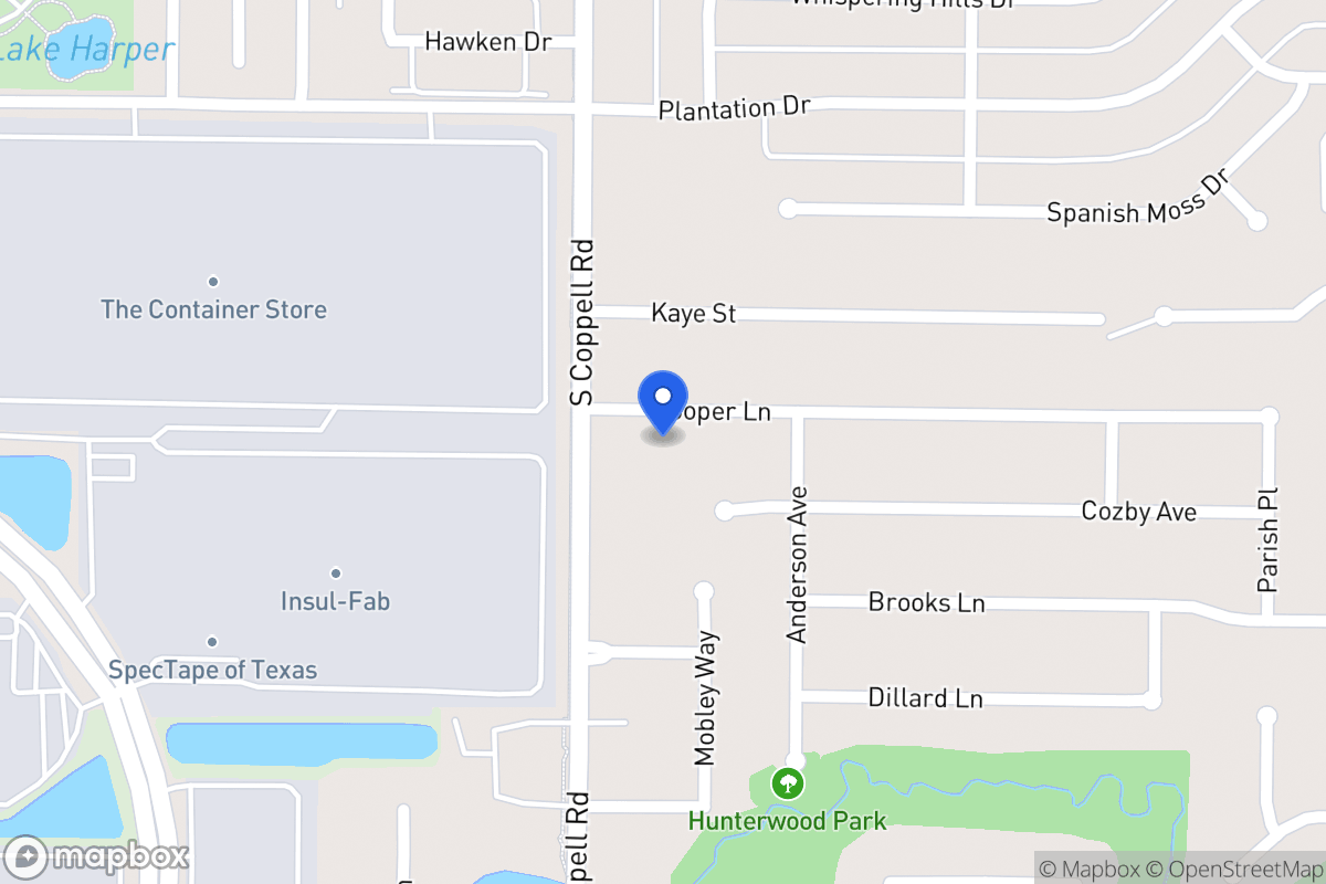 Map of 527 Cooper Ln