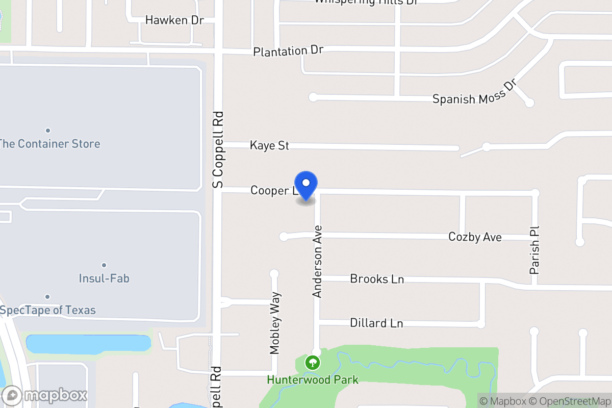 Map of 511 Cooper Ln