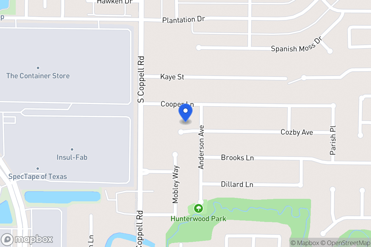 Map of 504 Cozby Ave