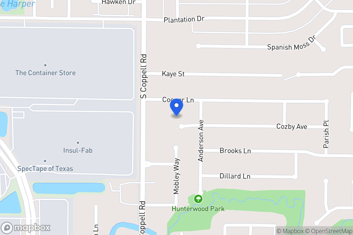 Map of 508 Cozby Ave