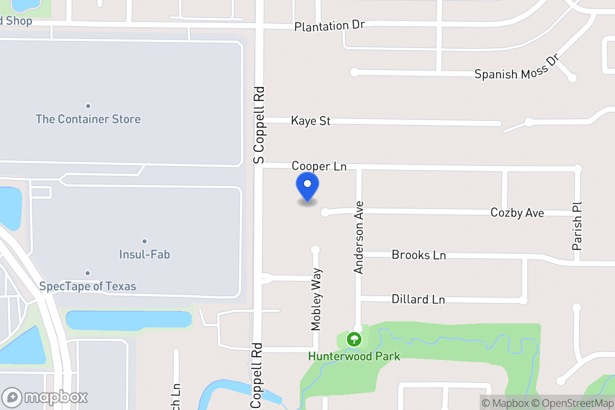 Map of 512 Cozby Ave
