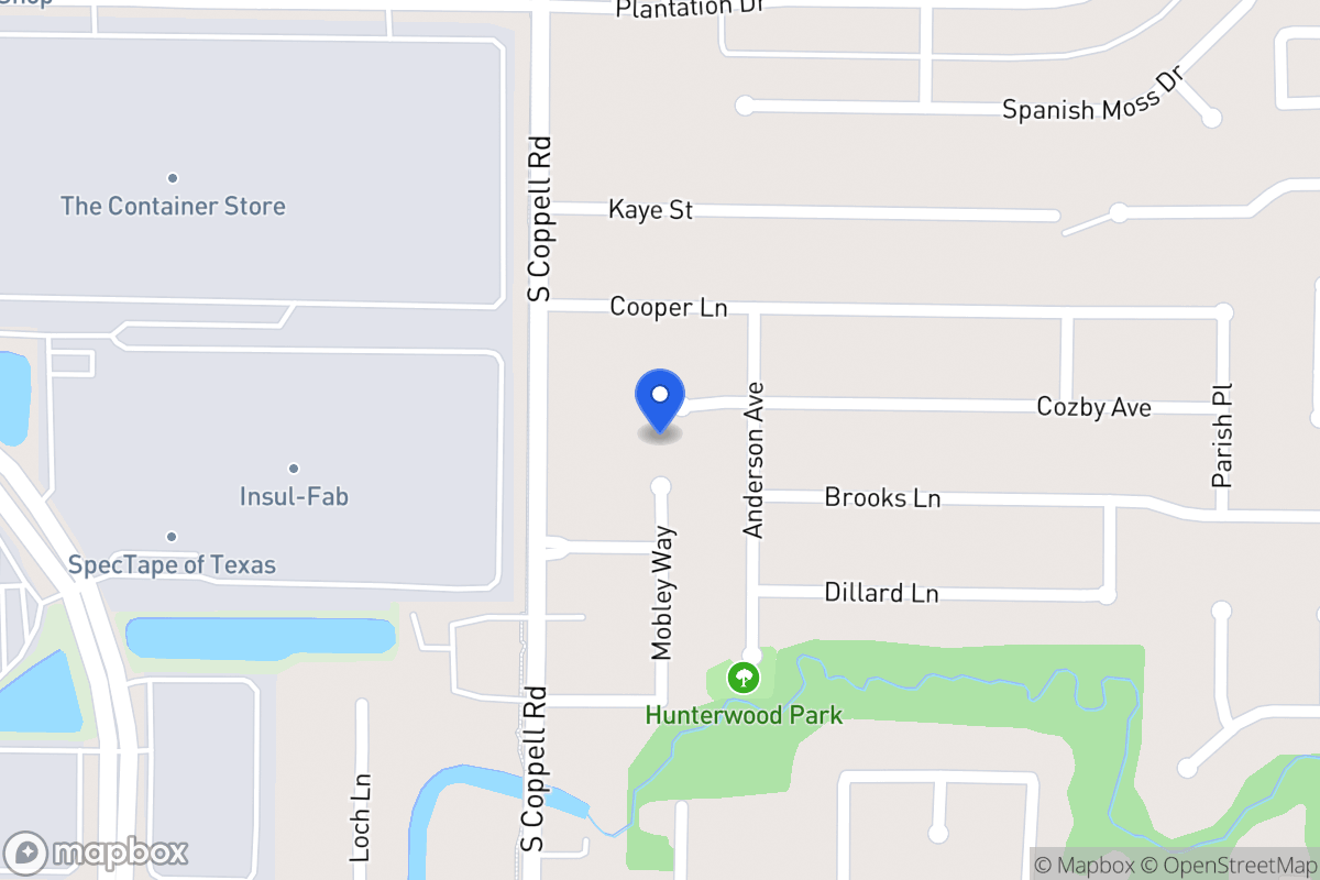 Map of 520 Cozby Ave