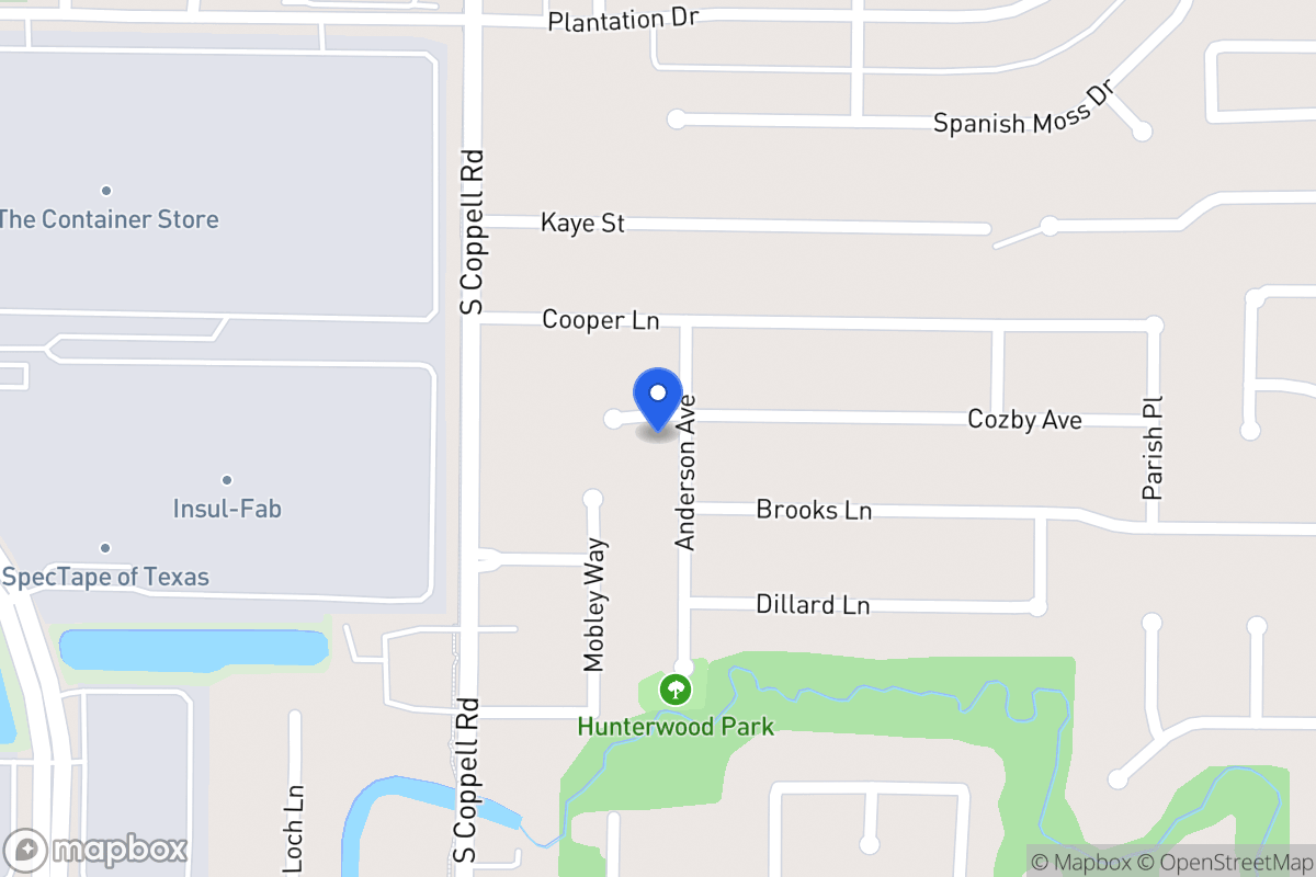 Map of 517 Anderson Ave