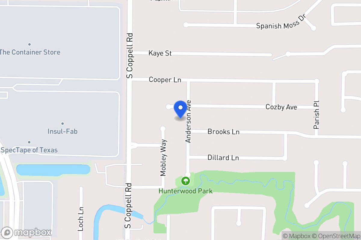 Map of 521 Anderson Ave