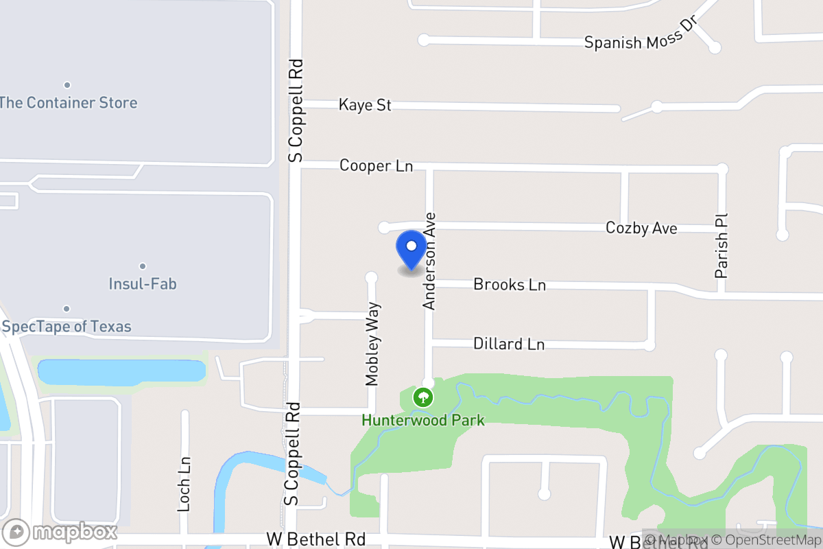 Map of 525 Anderson Ave