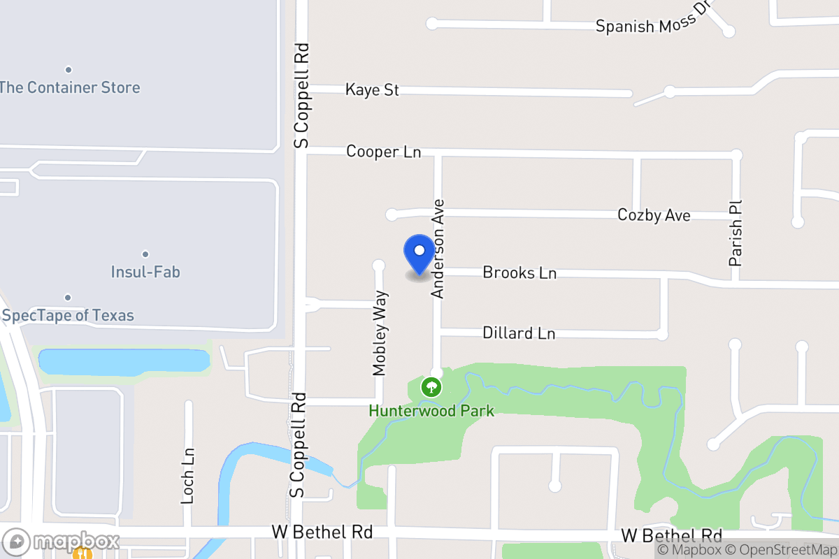 Map of 529 Anderson Ave