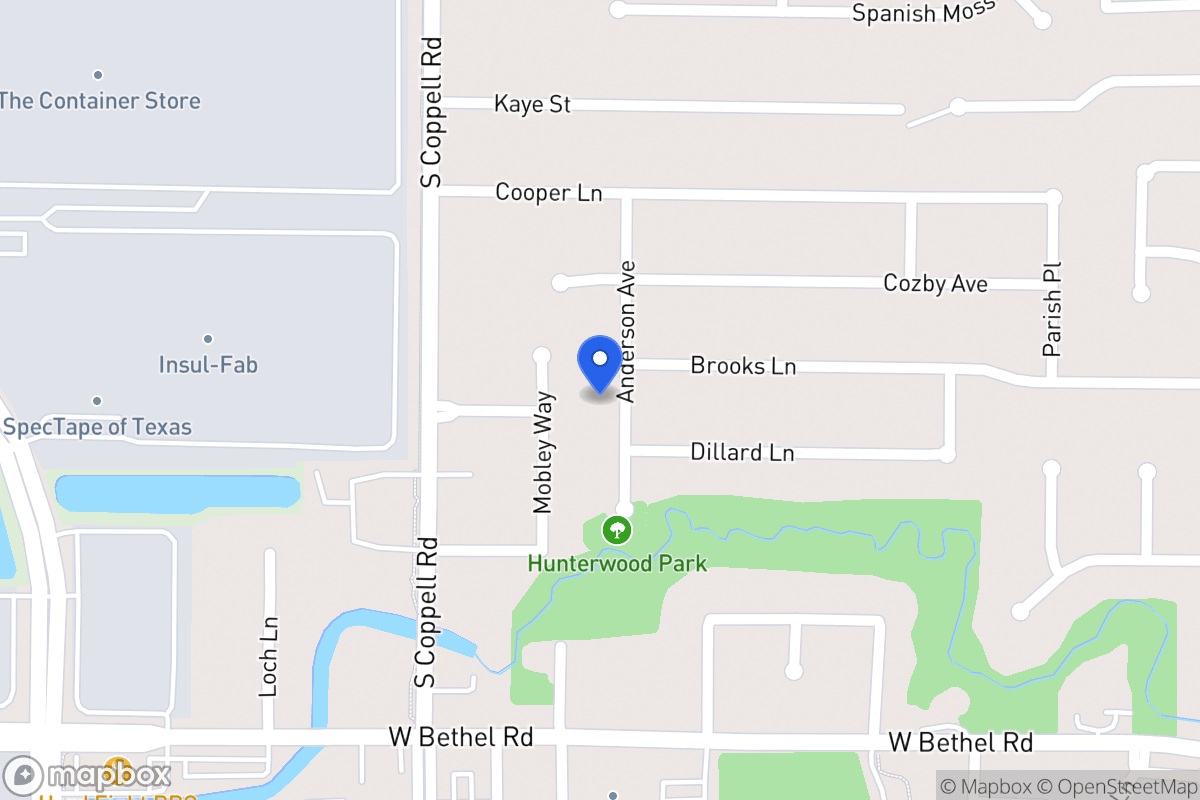 Map of 533 Anderson Ave
