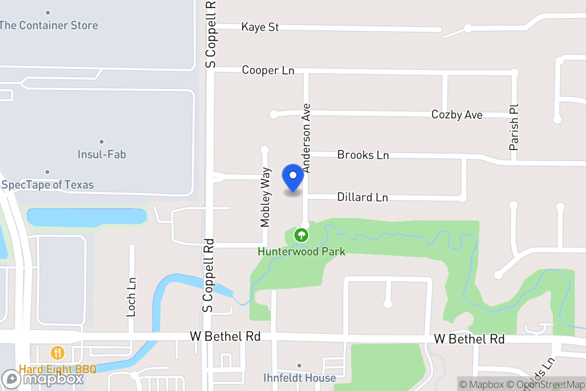 Map of 541 Anderson Ave