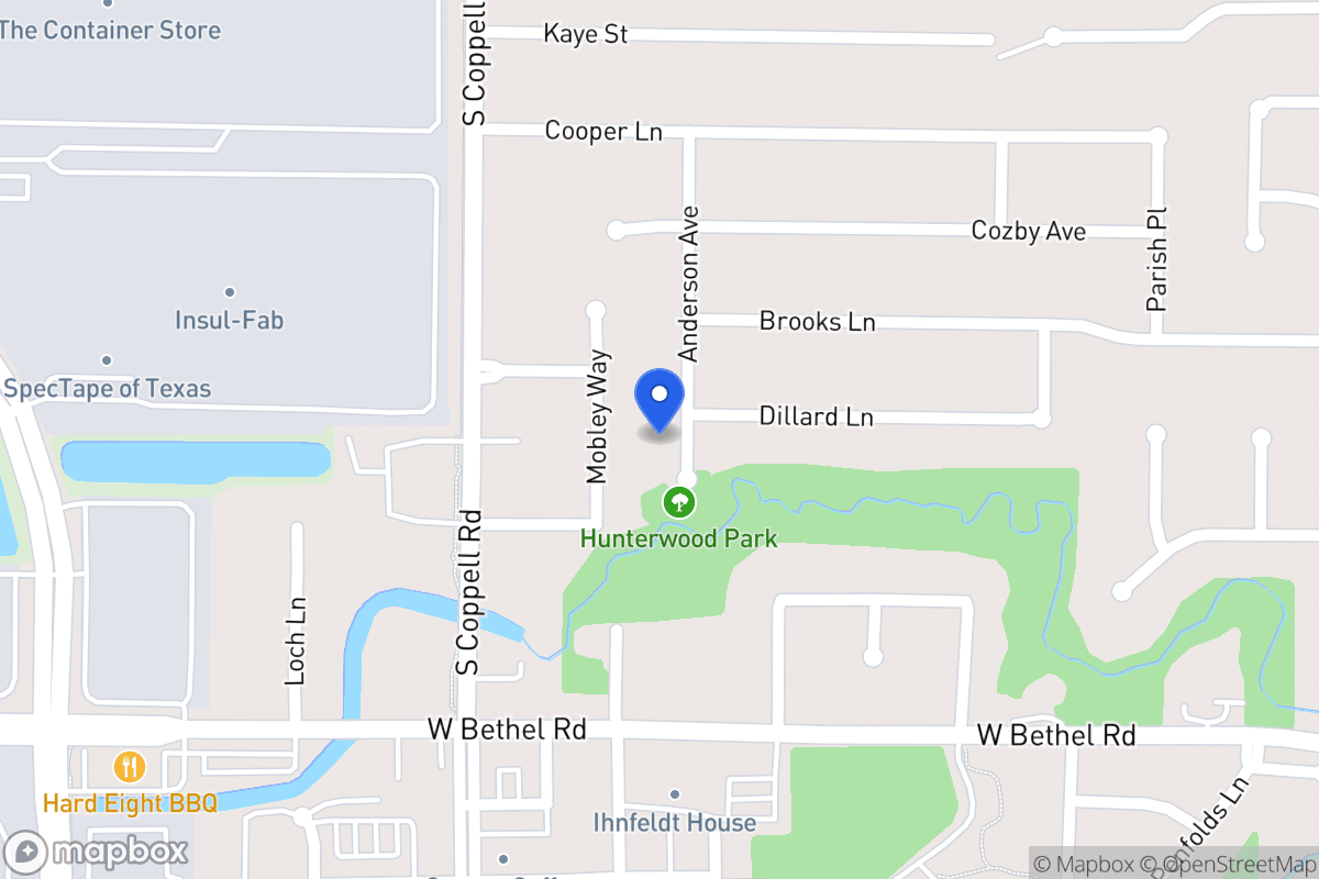 Map of 545 Anderson Ave
