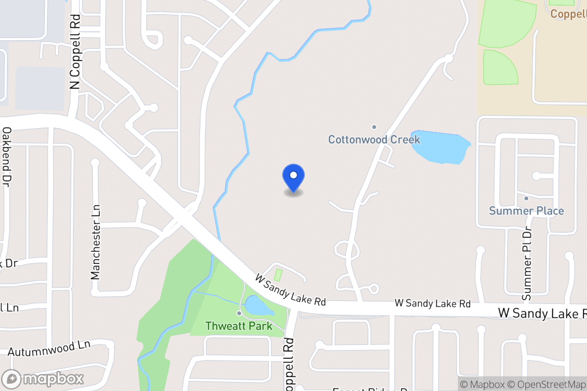 Map of 117 Cottonwood Dr