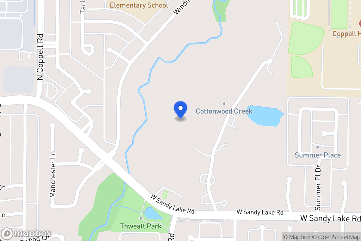 Map of 125 Cottonwood Dr