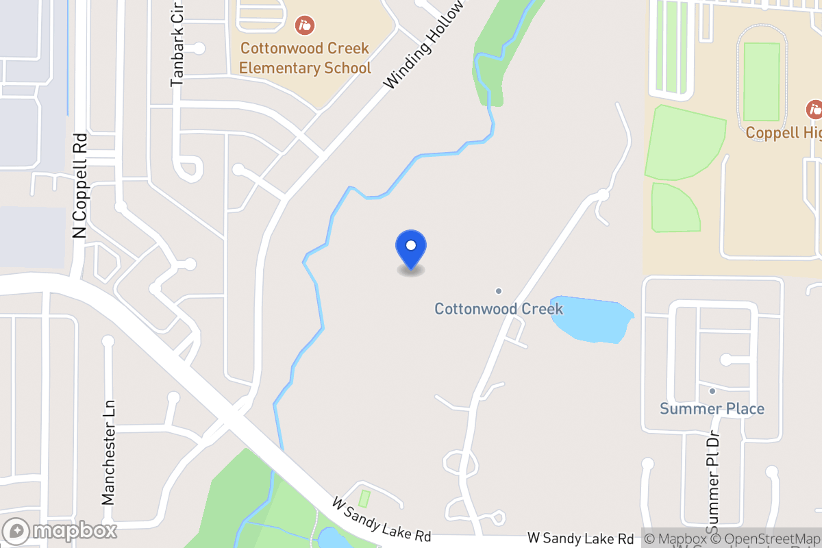 Map of 133 Cottonwood Dr