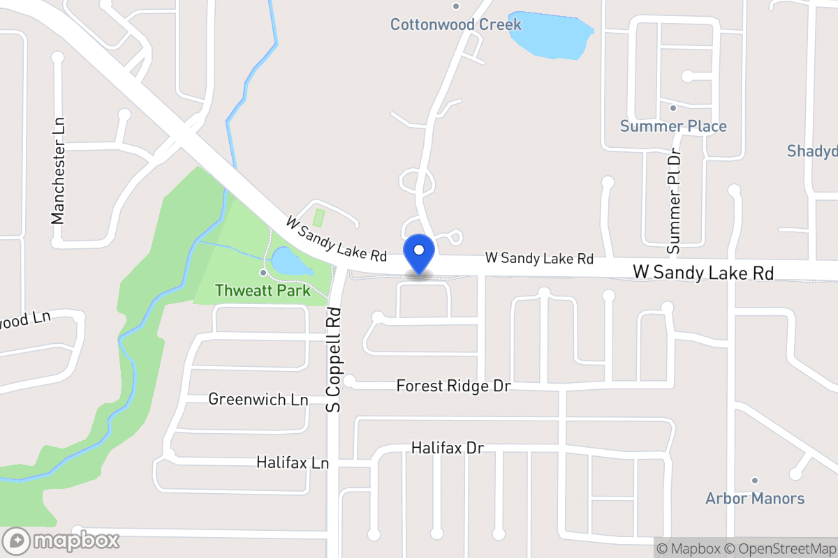 Map of 100 Sandy Lake Rd