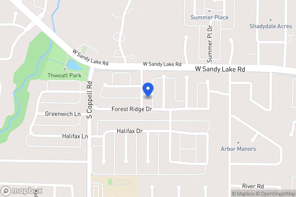 Map of 118 Forest Bend Dr