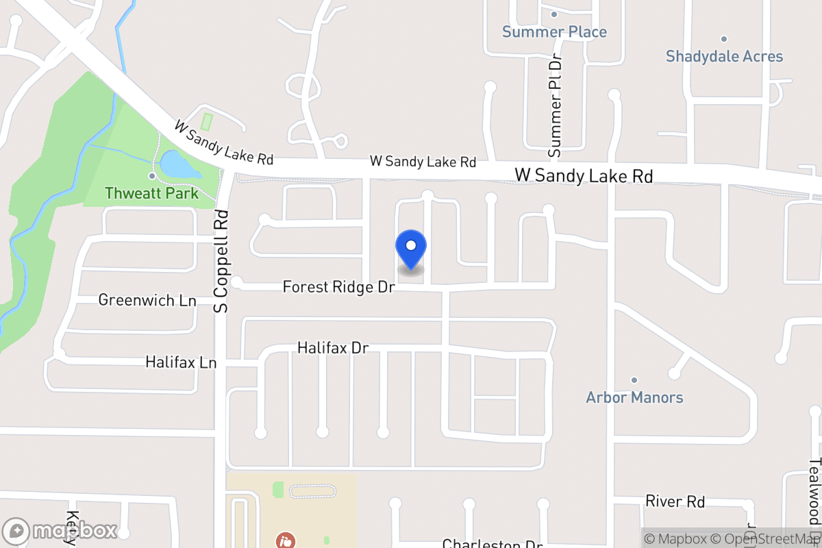 Map of 123 Ripplewood Cove