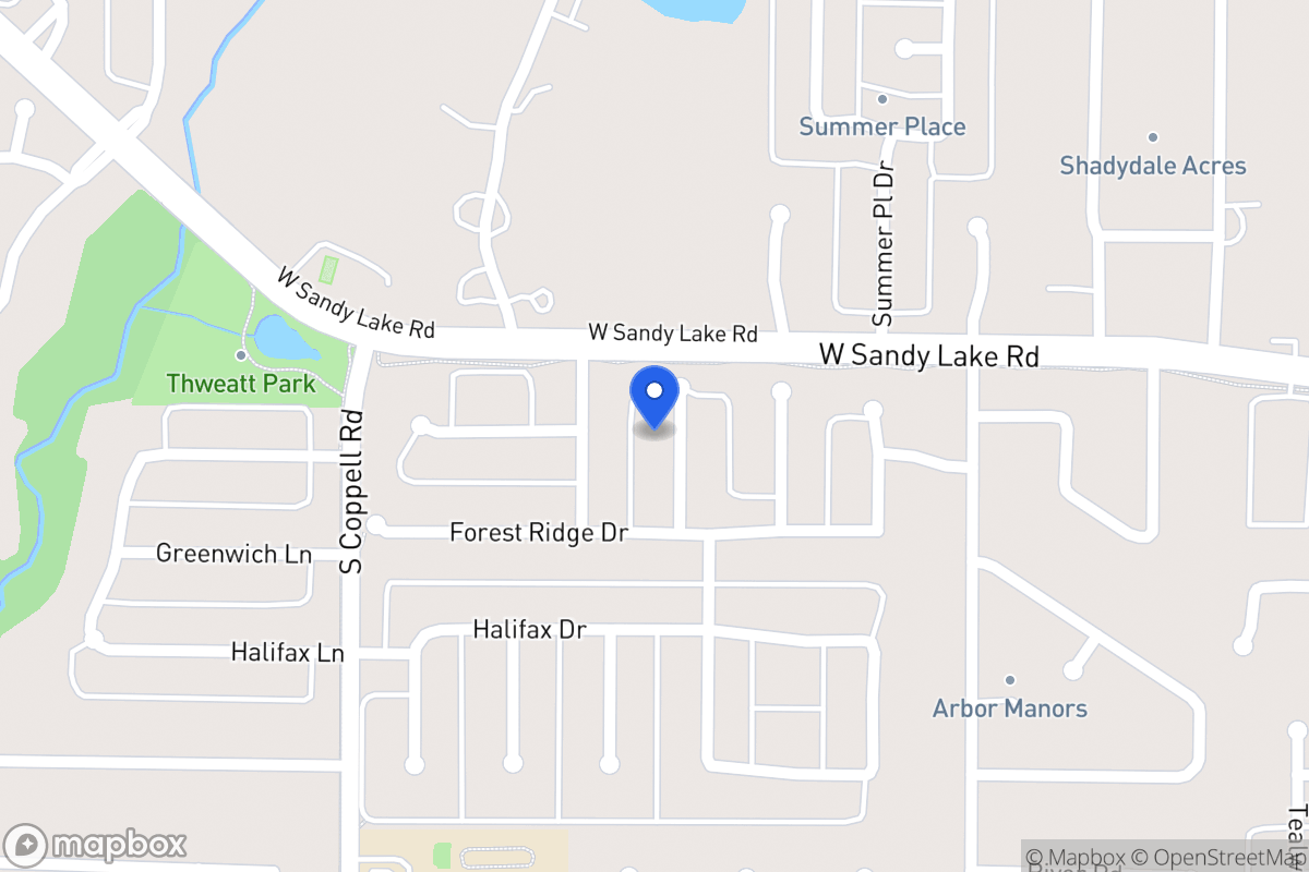 Map of 111 Ripplewood Cove