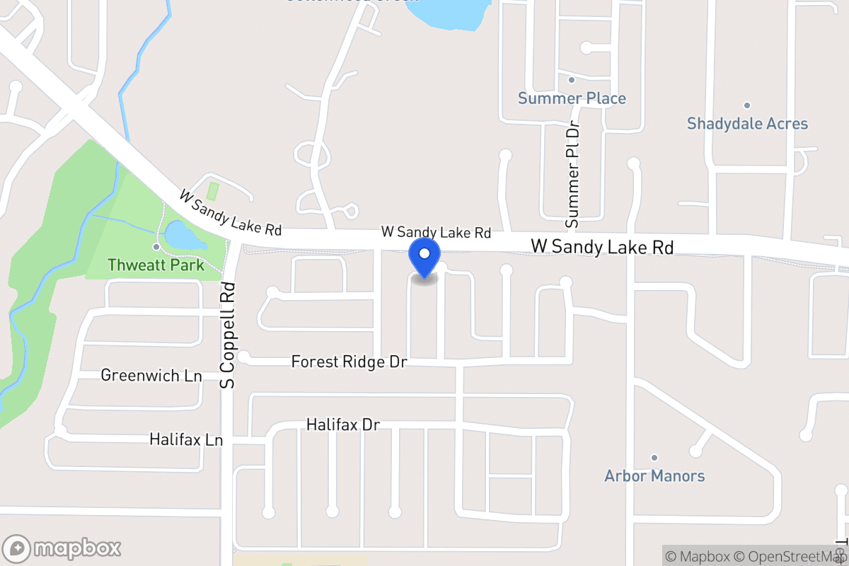 Map of 107 Ripplewood Cove