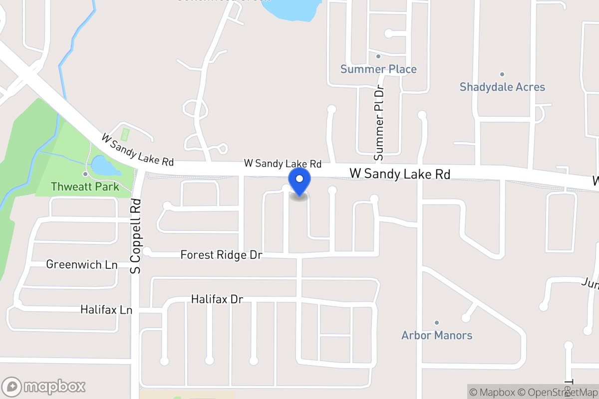 Map of 108 Ripplewood Cove