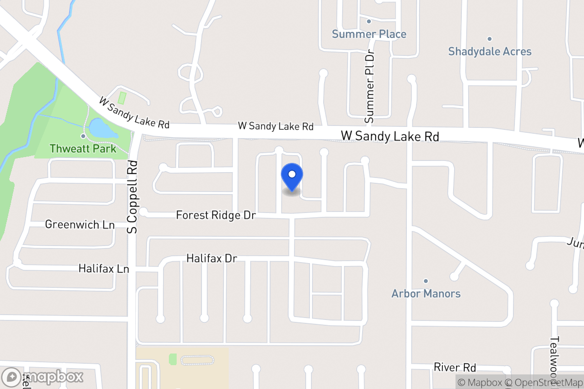 Map of 120 Ripplewood Cove