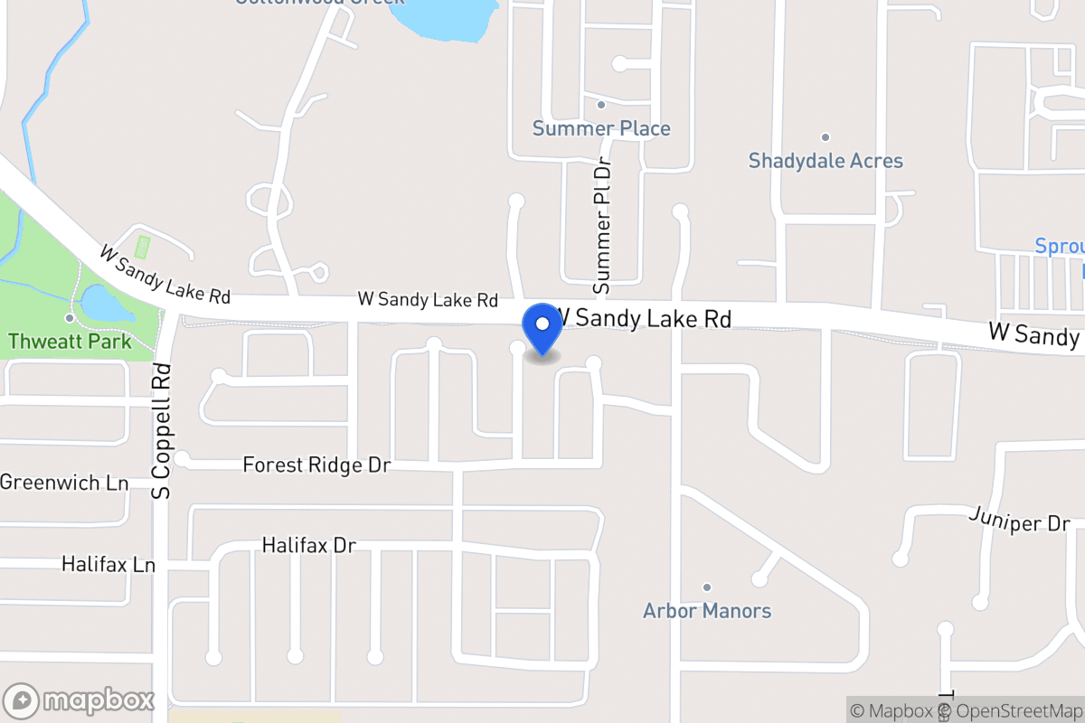Map of 106 Woodland Cove