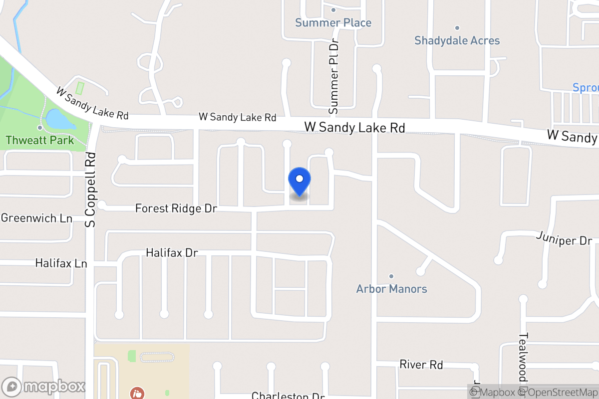 Map of 122 Woodland Cove