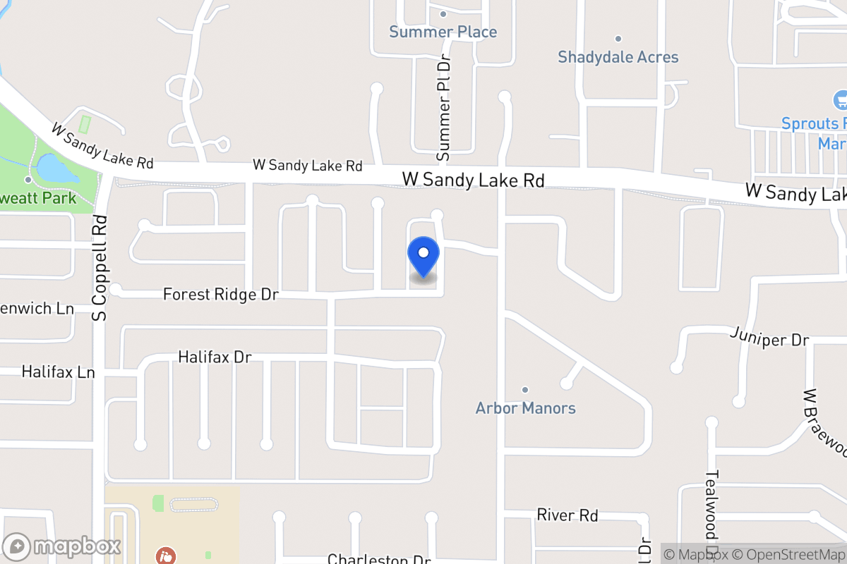Map of 119 Fleetwood Cove