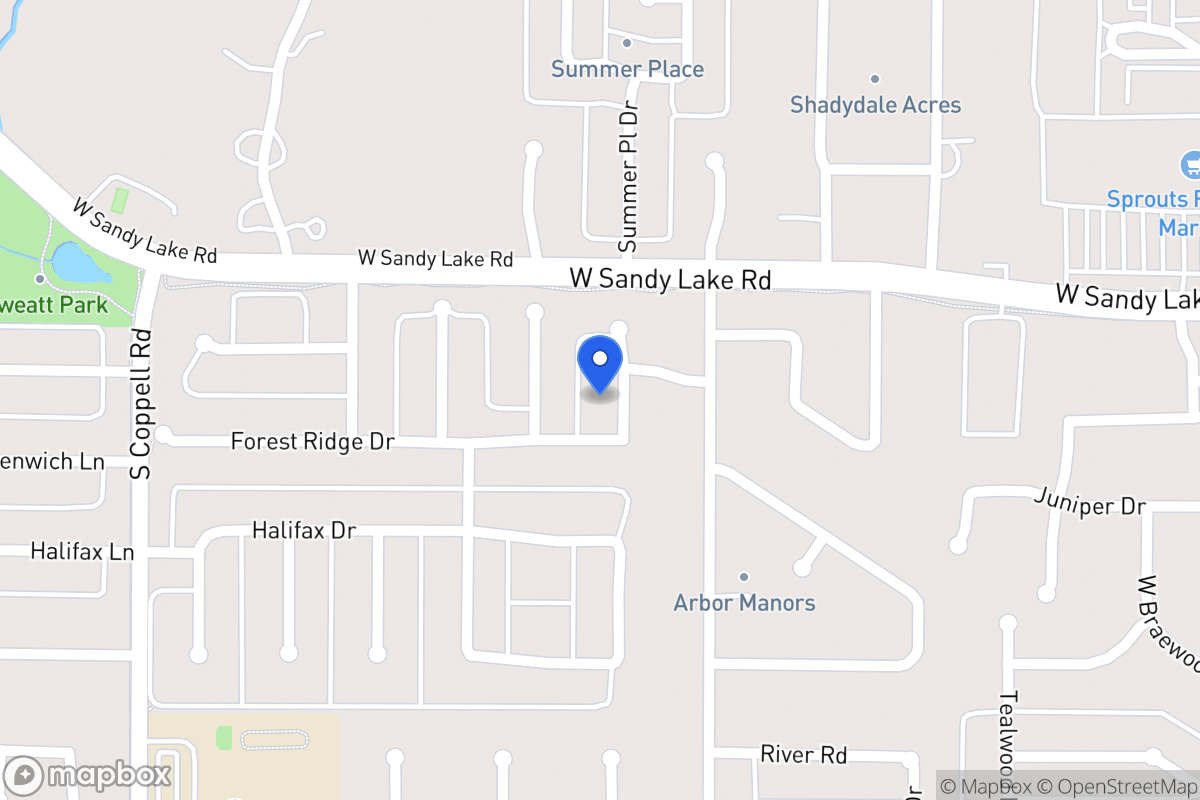 Map of 115 Fleetwood Cove