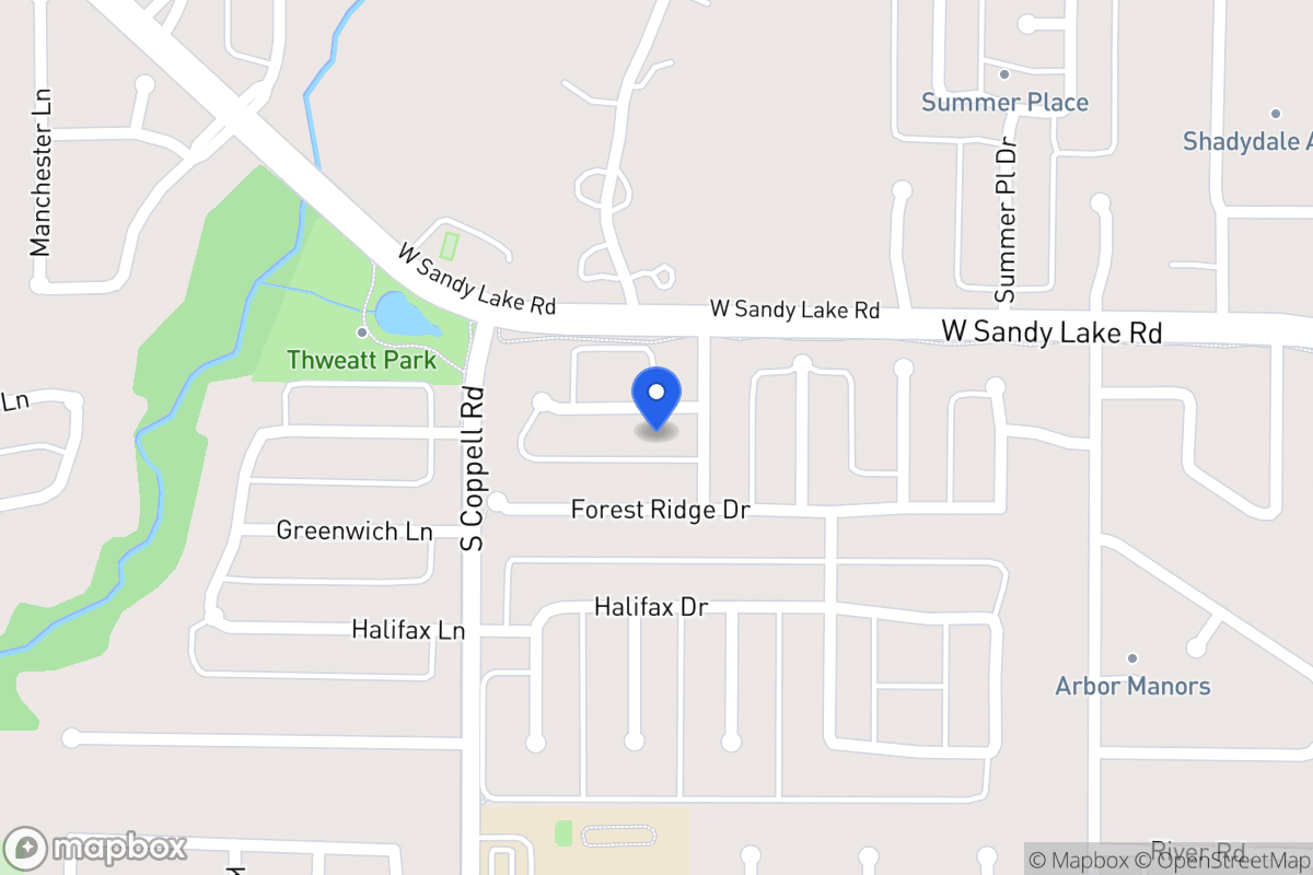 Map of 471 Hazelwood Cove