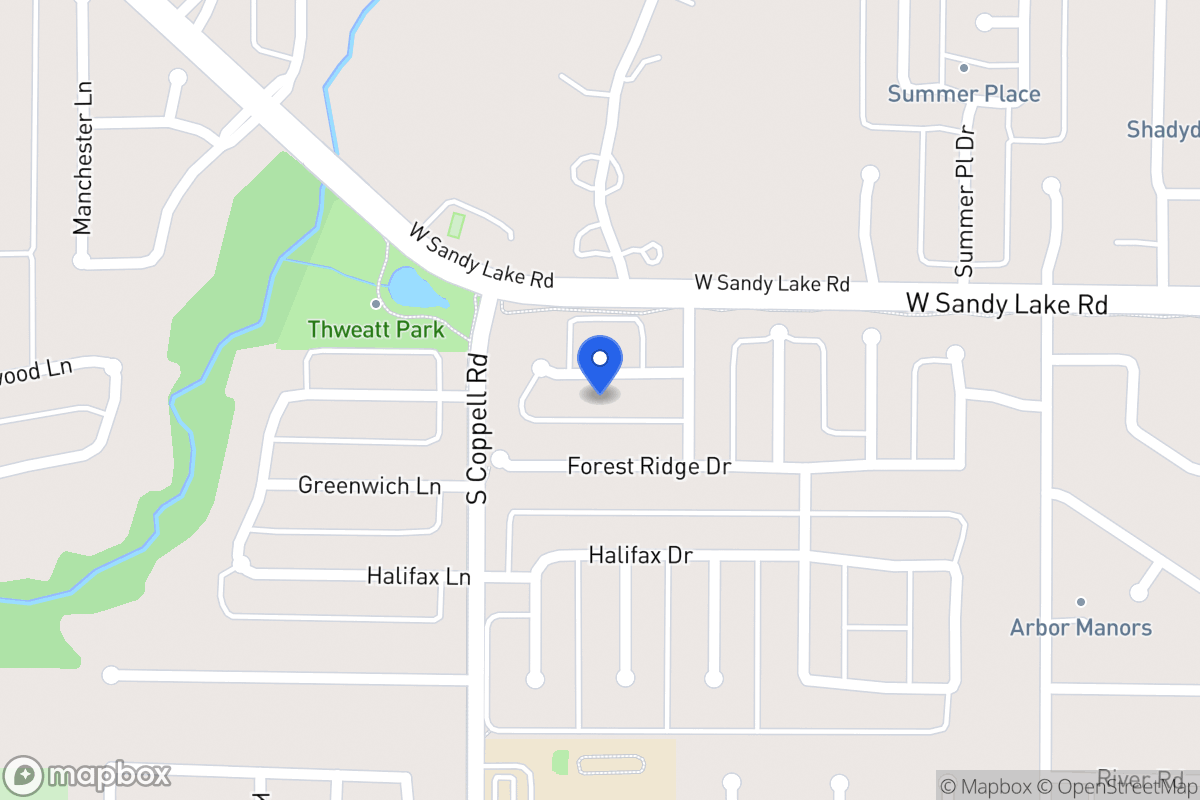 Map of 479 Hazelwood Cove