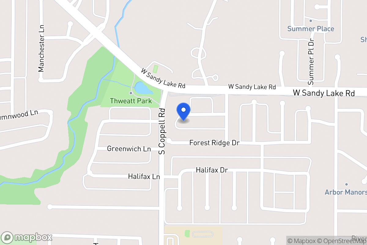 Map of 487 Hazelwood Cove
