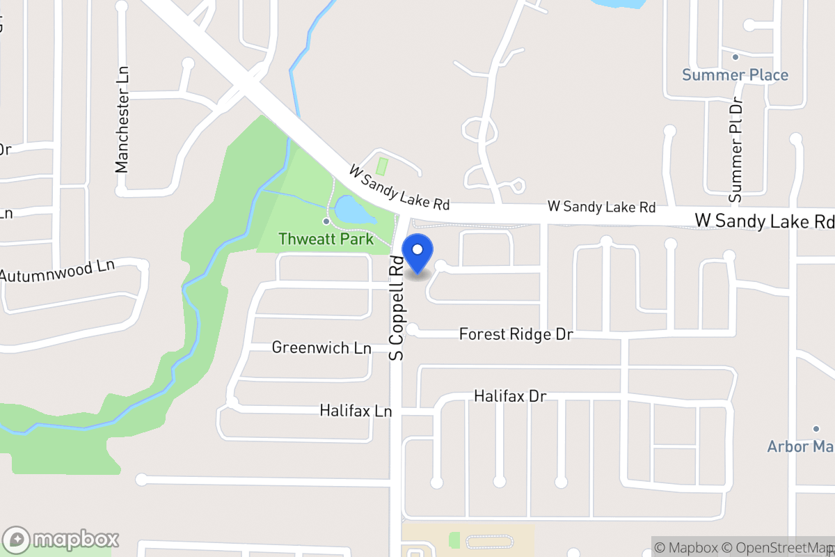 Map of 491 Hazelwood Cove