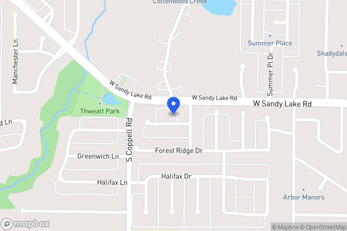 Map of 476 Hazelwood Cove