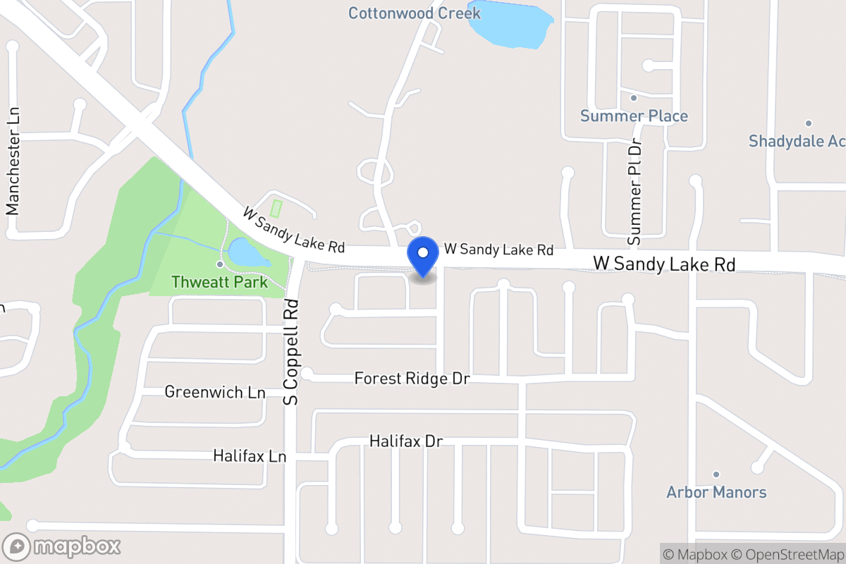 Map of 101 Forest Bend Dr