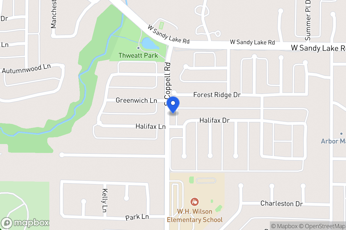 Map of 496 Halifax Dr