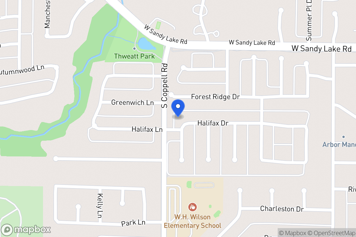 Map of 492 Halifax Dr