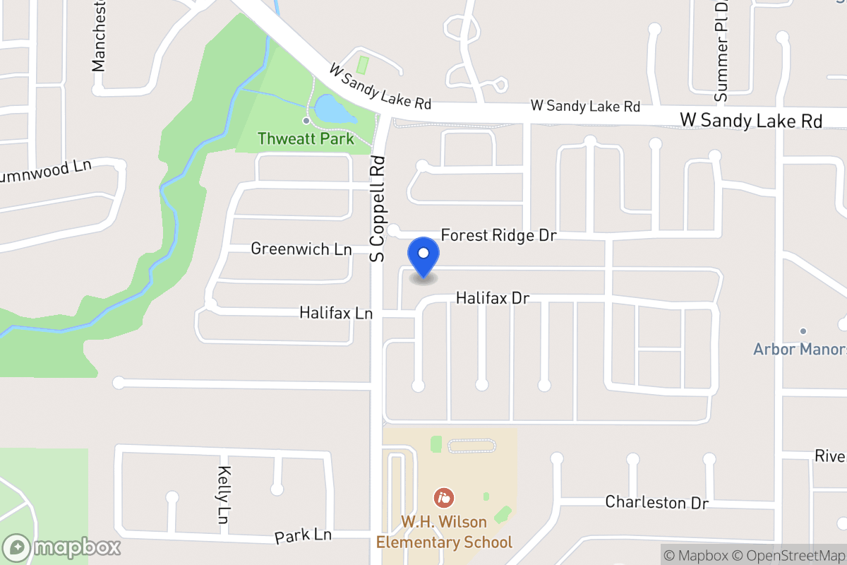 Map of 488 Halifax Dr