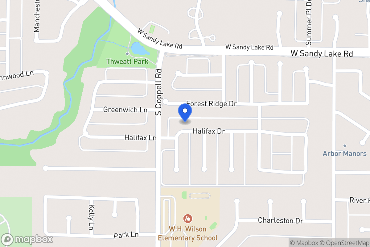 Map of 484 Halifax Dr