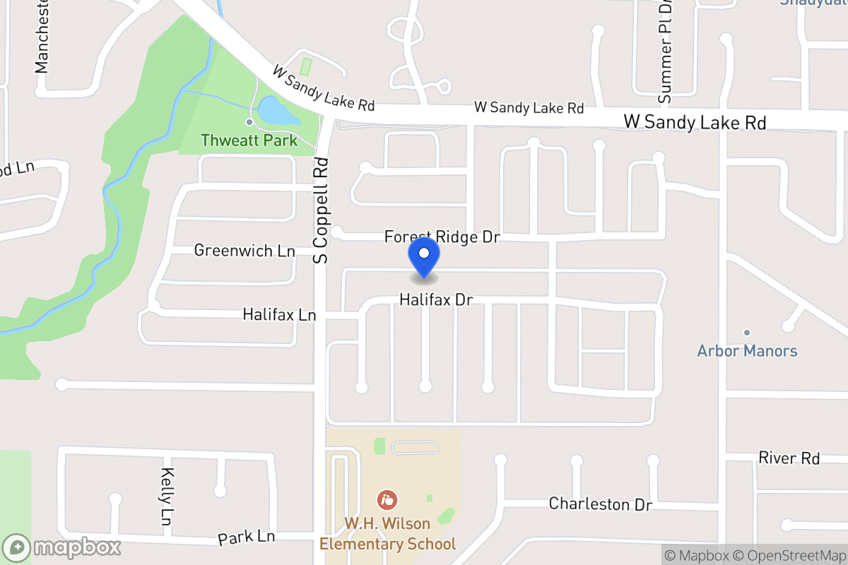 Map of 472 Halifax Dr