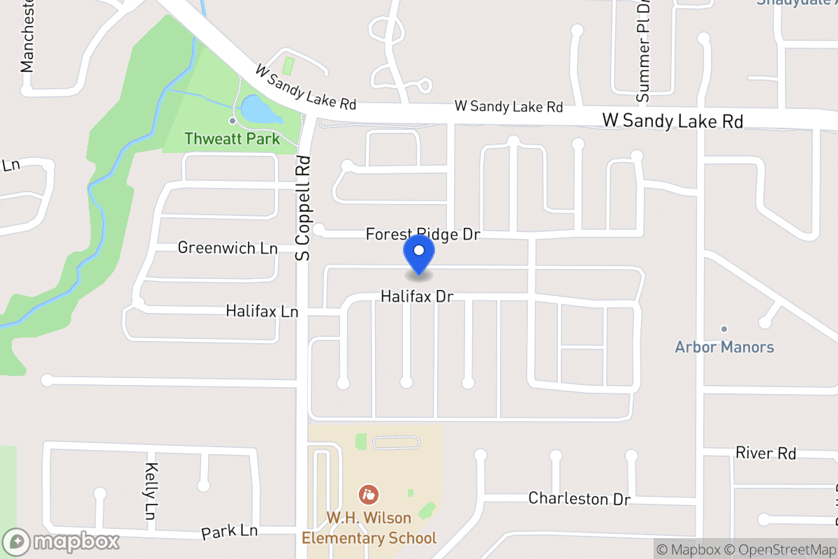 Map of 468 Halifax Dr